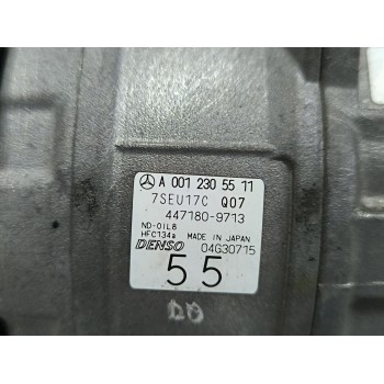 Recambio de compresor aire acondicionado para mercedes-benz clase c (w203) c 180 kompressor (203.046) referencia OEM IAM A001230