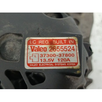 Recambio de alternador para hyundai tucson (jm) 2.7 a las 4 ruedas referencia OEM IAM 3730037800 2655524 