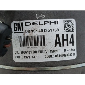 Recambio de compresor aire acondicionado para opel astra h (a04) 1.3 cdti (l48) referencia OEM IAM 13297447  