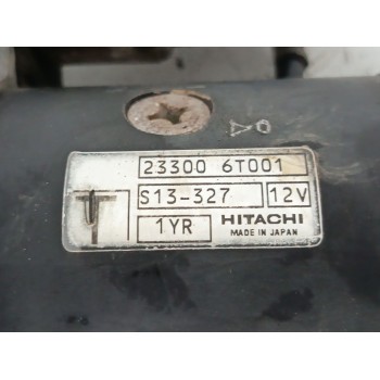 Recambio de motor arranque para nissan terrano/terrano.ii (r20) 2.7 turbodiesel referencia OEM IAM 233006T001  