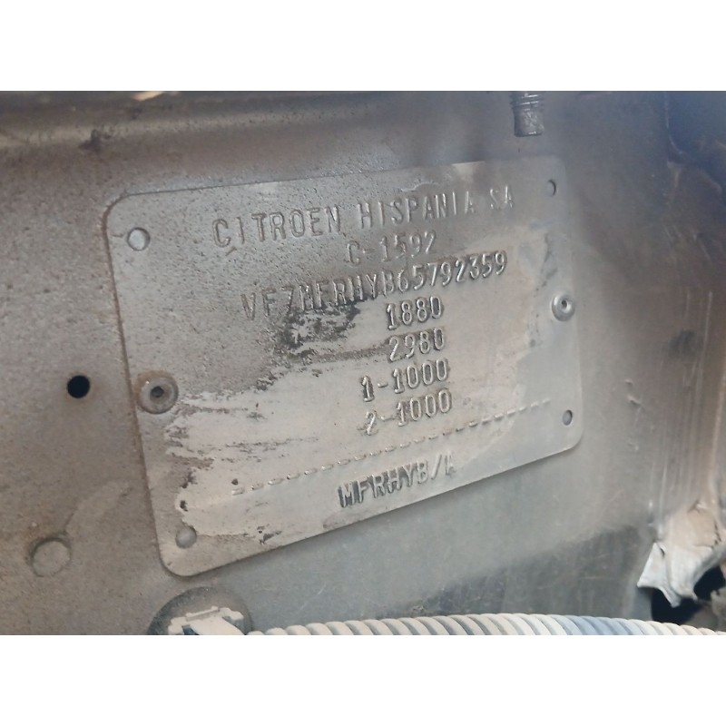 CITROEN BERLINGO / BERLINGO FIRST Monospace (MF_, GJK_, GFK_) 2002