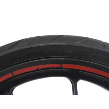 Recambio de rueda delantera para rieju rr am 50 49cc referencia OEM IAM 0K002300002 J17XMT2.75 0/K00.230.0002
