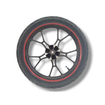 Recambio de rueda delantera para rieju rr am 50 49cc referencia OEM IAM 0K002300002 J17XMT2.75 0/K00.230.0002