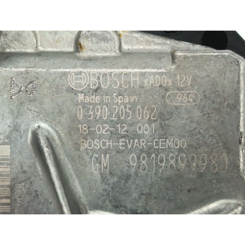 MOTOR LIMPIA TRASERO 0390205062