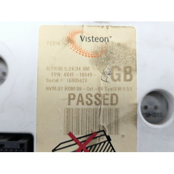 Recambio de cuadro instrumentos para jaguar x-type i (x400) 2.0 d referencia OEM IAM 1X4F10B885AB 4X4F10849 