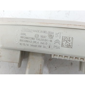 Recambio de piloto delantero izquierdo para peugeot partner tepee 1.6 hdi 90 referencia OEM IAM 9812662280  