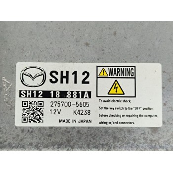 Recambio de centralita motor uce para mazda cx-5 (ke, gh) 2.2 d (ke2fw) referencia OEM IAM SH1218881A  