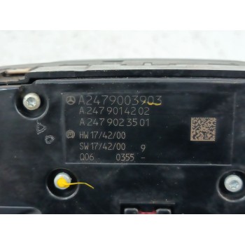 Recambio de mando multifuncion para mercedes-benz cla (c118) cla 250 e (118.386) referencia OEM IAM A2479003903 A24790142002 A24
