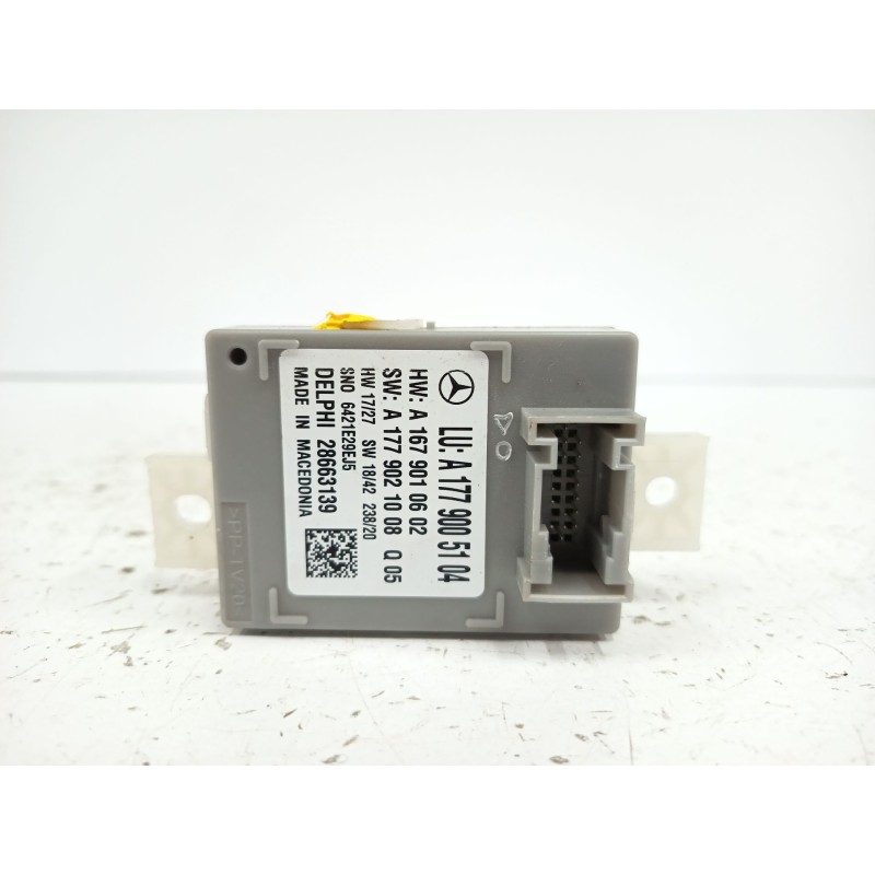 Recambio de modulo electronico para mercedes-benz cla (c118) cla 250 e (118.386) referencia OEM IAM A1779005104 A1679010602 A177
