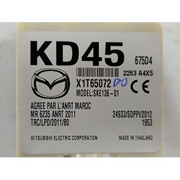 Recambio de modulo electronico para mazda cx-5 (ke, gh) 2.2 d (ke2fw) referencia OEM IAM X1T65072  