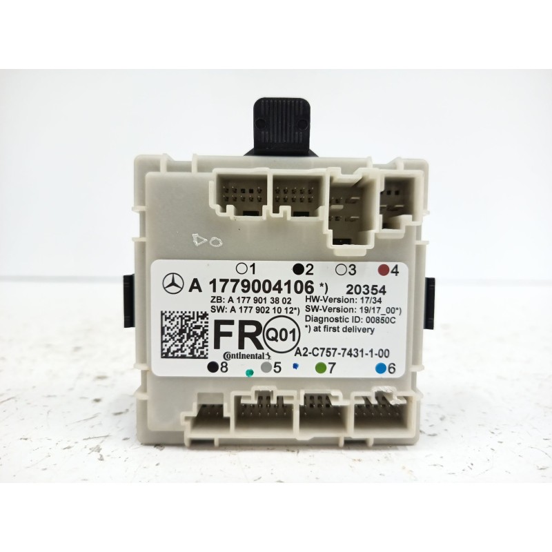 Recambio de modulo electronico para mercedes-benz cla (c118) cla 250 e (118.386) referencia OEM IAM A1779004106 A1779013802 
