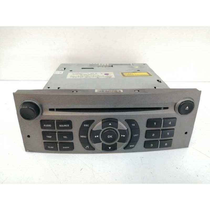 Recambio de sistema audio / radio cd para peugeot 407 1.8 16v cat referencia OEM IAM 9659142777  