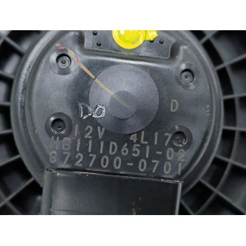 Recambio de motor calefaccion para mazda cx-5 (ke, gh) 2.2 d (ke2fw) referencia OEM IAM HB111D65102 8727000701 