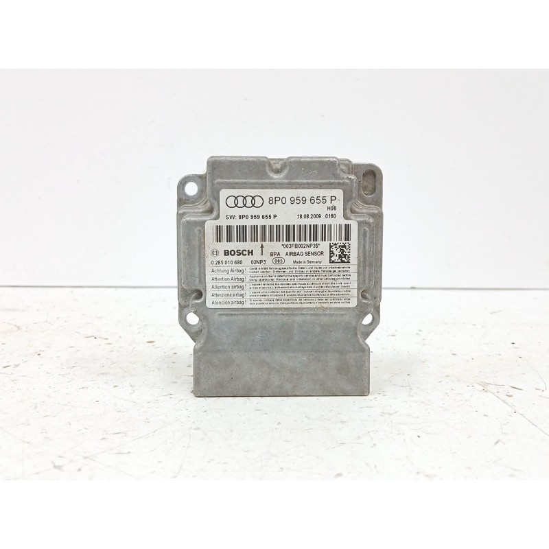 Recambio de centralita airbag para audi a3 sportback (8pa) 1.6 tdi referencia OEM IAM 8P0959655P 0285010680 