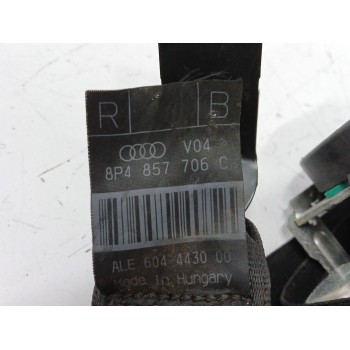 Recambio de cinturon seguridad delantero derecho para audi a3 sportback (8pa) 1.6 tdi referencia OEM IAM 8P4857706C  