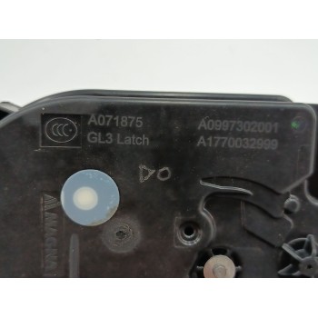 Recambio de cerradura puerta trasera izquierda para mercedes-benz cla (c118) cla 250 e (118.386) referencia OEM IAM A0997302001 