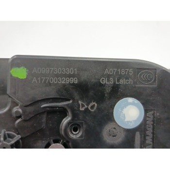 Recambio de cerradura puerta trasera derecha para mercedes-benz cla (c118) cla 250 e (118.386) referencia OEM IAM A0997303301 A1