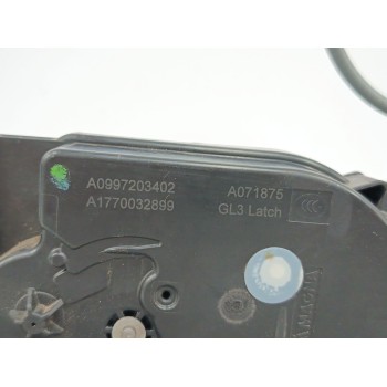 Recambio de cerradura puerta delantera derecha para mercedes-benz cla (c118) cla 250 e (118.386) referencia OEM IAM A0997203402 