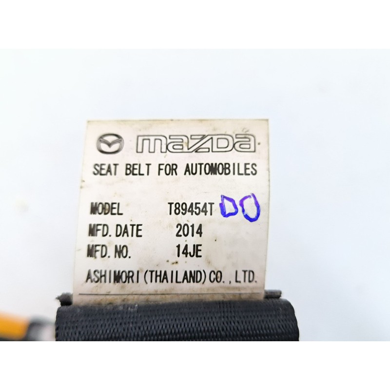 CINTURON SEGURIDAD TRASERO DERECHO