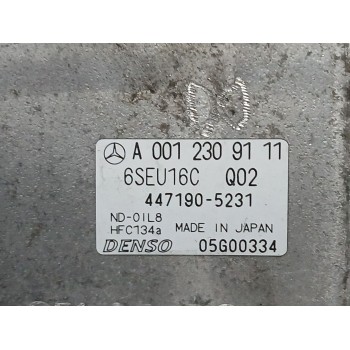 Recambio de compresor aire acondicionado para mercedes-benz clase a (w169) a 180 cdi (169.007, 169.307) referencia OEM IAM A0012