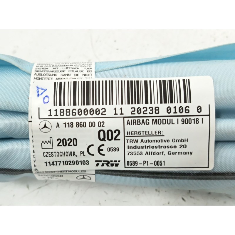 AIRBAG CORTINA DELANTERO IZQUIERDO