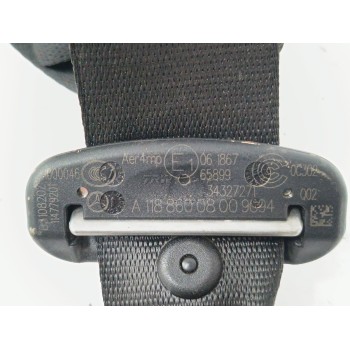 Recambio de cinturon seguridad trasero derecho para mercedes-benz cla (c118) cla 250 e (118.386) referencia OEM IAM A1188600800 