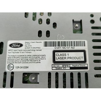 Recambio de sistema audio / radio cd para ford kuga ii (dm2) 2.0 tdci referencia OEM IAM CV4T19C107ND  