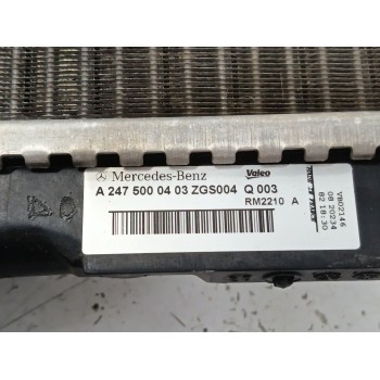 Recambio de radiador agua para mercedes-benz cla (c118) cla 250 e (118.386) referencia OEM IAM A2475000403  