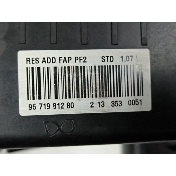 Recambio de deposito aditivo fap para peugeot 308 sw ii (lc_, lj_, lr_, lx_, l4_) 1.6 bluehdi 120 referencia OEM IAM 9671981280 