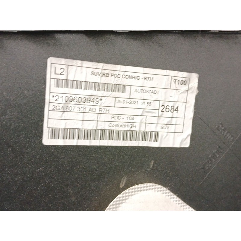 PARAGOLPES TRASERO 2GA807521 2GA807521AB