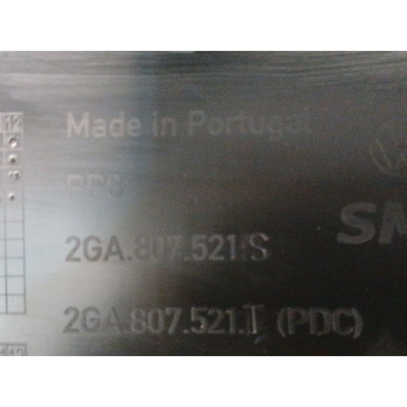 PARAGOLPES TRASERO 2GA807521 2GA807521AB