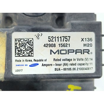 Recambio de bateria li-ion para fiat 500 (312_) 1.0 mild hybrid (312.ayd1b) referencia OEM IAM 52111757 42908 