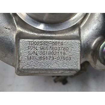 Recambio de turbocompresor para citroën c4 i (lc_) 1.6 hdi referencia OEM IAM 9657603780 TD025S206T4 