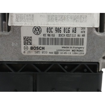 Recambio de centralita motor uce para volkswagen eos (1f7, 1f8) 1.4 tsi referencia OEM IAM 03C906016AB 0261S05039 