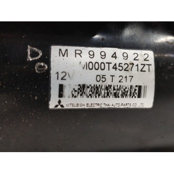 Recambio de motor arranque para smart forfour 1.1 cat referencia OEM IAM MR994922  