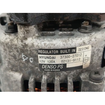 Recambio de alternador para kia cerato i sedán (ld) 2.0 crdi referencia OEM IAM 3730027012  