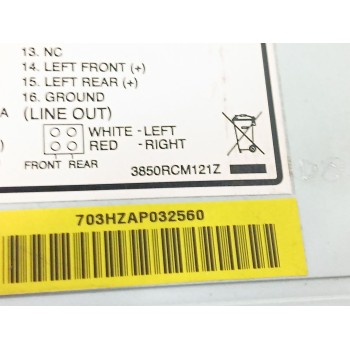 Recambio de pantalla multifuncion para kia sportage ii (je_, km_) 2.0 i 16v referencia OEM IAM 3850RCM121Z  