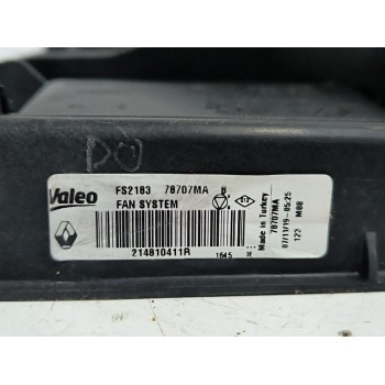Recambio de electroventilador para renault clio v (b7_) 1.3 tce 130 (b7mf) referencia OEM IAM 214810411R T78672B FS2158