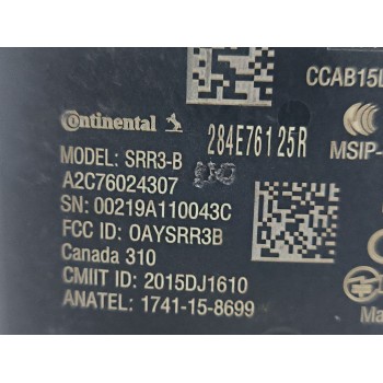 Recambio de modulo electronico para renault clio v (b7_) 1.3 tce 130 (b7mf) referencia OEM IAM 284E76125R A2C76024307 