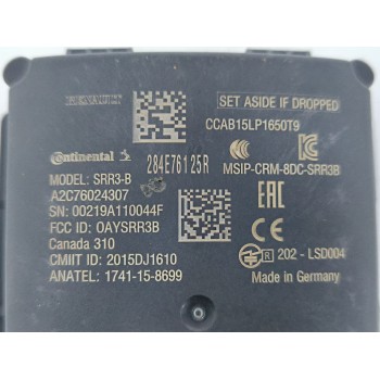 Recambio de modulo electronico para renault clio v (b7_) 1.3 tce 130 (b7mf) referencia OEM IAM 284E76125R A2C76024307 