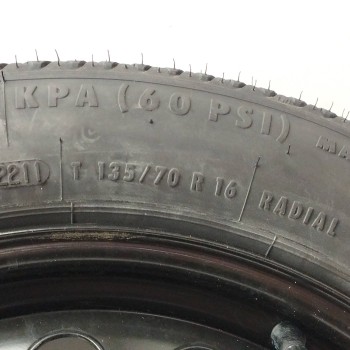 Recambio de neumatico repuesto para alfa romeo mito (145) 1.3 jtd cat referencia OEM IAM 50515572 4,00BX16H ET15 