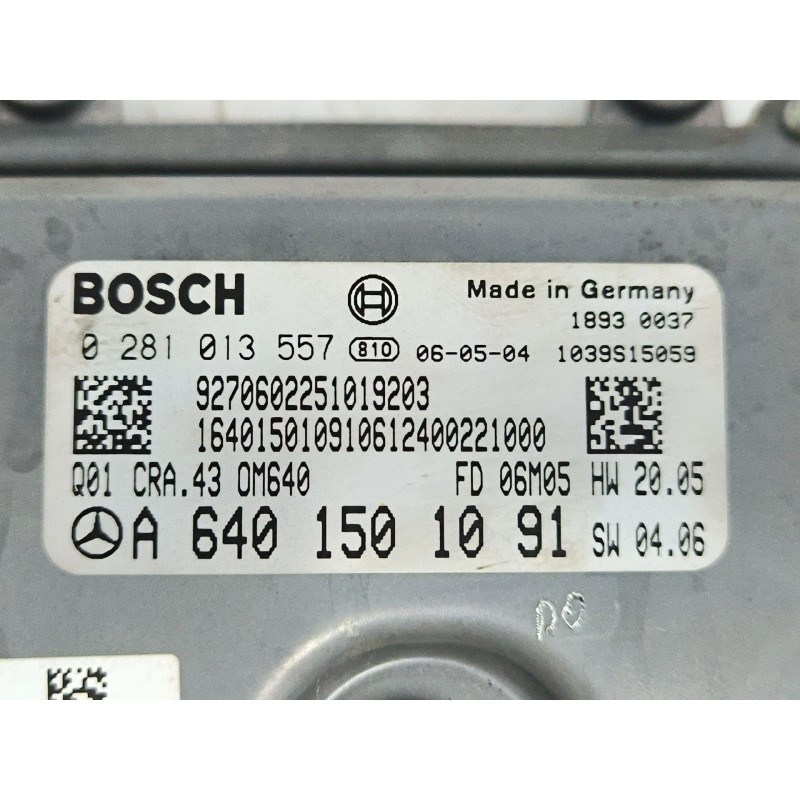 CENTRALITA MOTOR UCE 0281013557