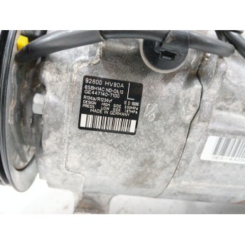 Recambio de compresor aire acondicionado para nissan qashqai ii (j11, j11_) 1.3 dig-t referencia OEM IAM 92600HV80A 4471407100 