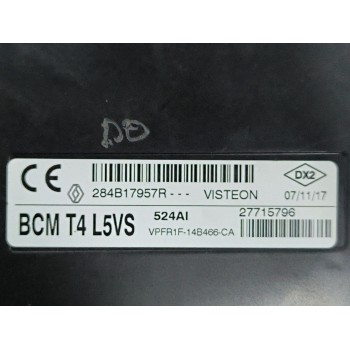 Recambio de modulo electronico para smart forfour hatchback (453) electric drive / eq (453.091) referencia OEM IAM 284B17957 BCM