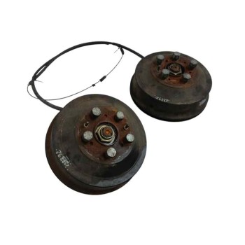 Recambio de tambor freno trasero para fiat ducato combi 15 (desde 03.02) 2.3 jtd cat referencia OEM IAM  JUEGO DE DOS 