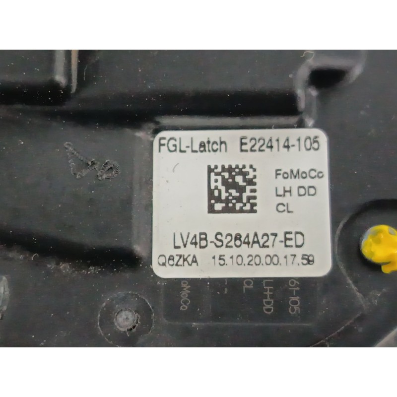 CERRADURA PUERTA DELANTERA IZQUIERDA