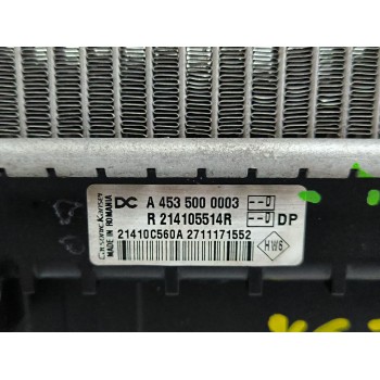 Recambio de radiador agua para smart forfour hatchback (453) electric drive / eq (453.091) referencia OEM IAM A453500003 R214105