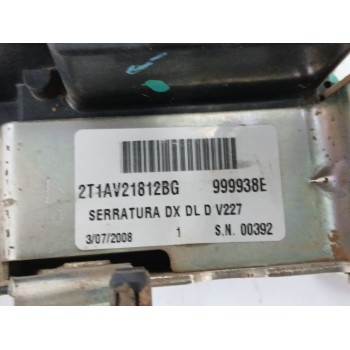 Recambio de cerradura puerta delantera derecha para ford tourneo connect 1.8 tdci referencia OEM IAM 2T1AV21812BG  