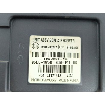 Recambio de modulo electronico para kia rio iii (ub) 1.25 cvvt referencia OEM IAM 954001W540 116RA000327 