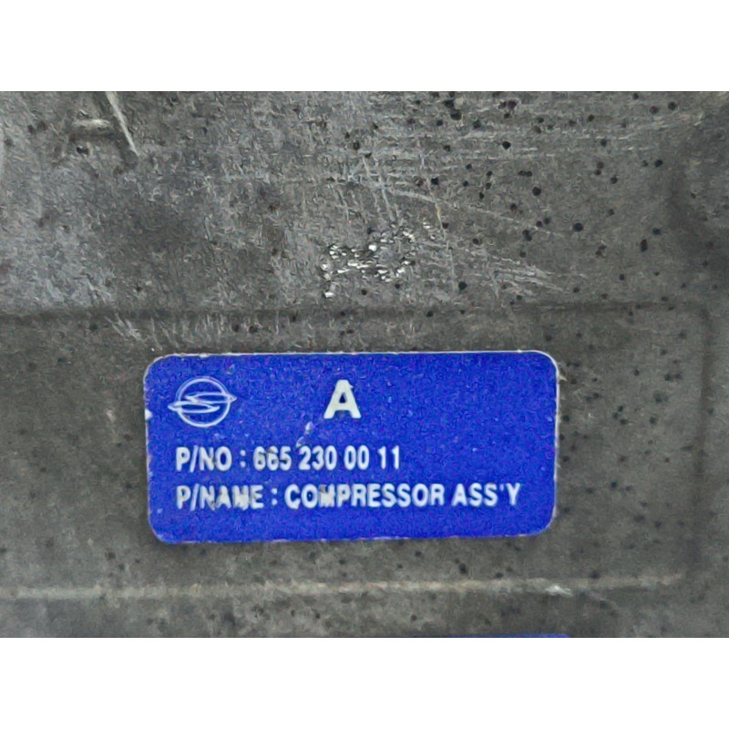 COMPRESOR AIRE ACONDICIONADO 180500390A